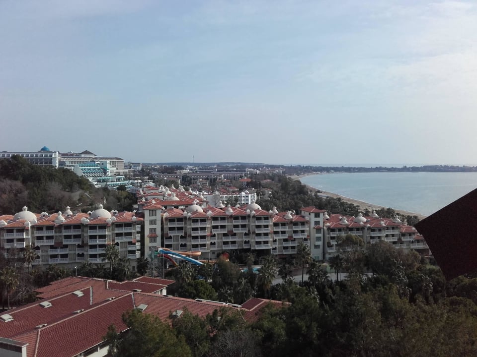 Seitlicher Meerblick auf Side Melas Resort Hotel