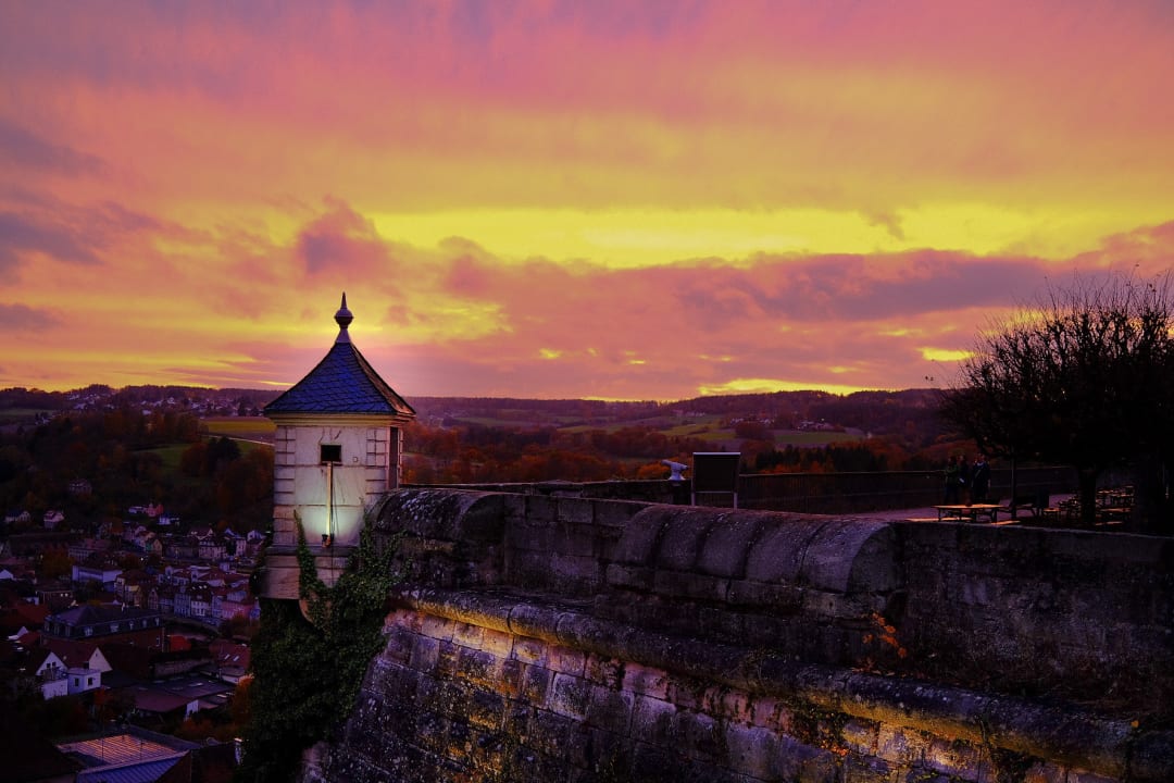 Ausblick JUFA Hotel Festung Rosenberg Kronach