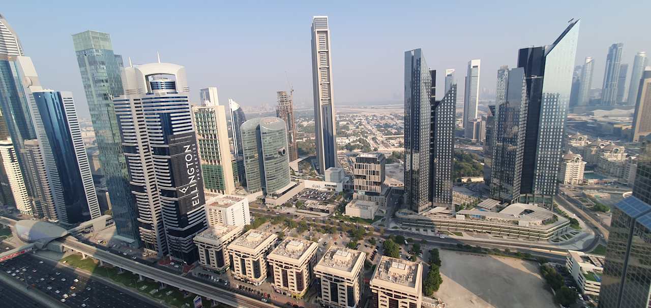 Ausblick Shangri-La Hotel Dubai