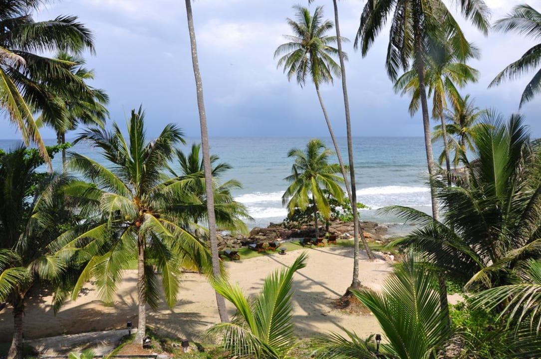 Blick vom Pool zum Meer Koh Kood Beach Resort