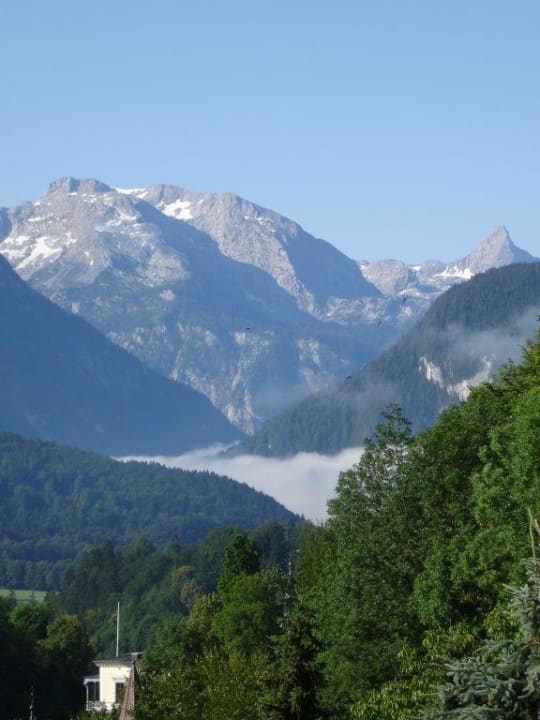 Ausblick vom Balkon Gästehaus Mitterweinfeld