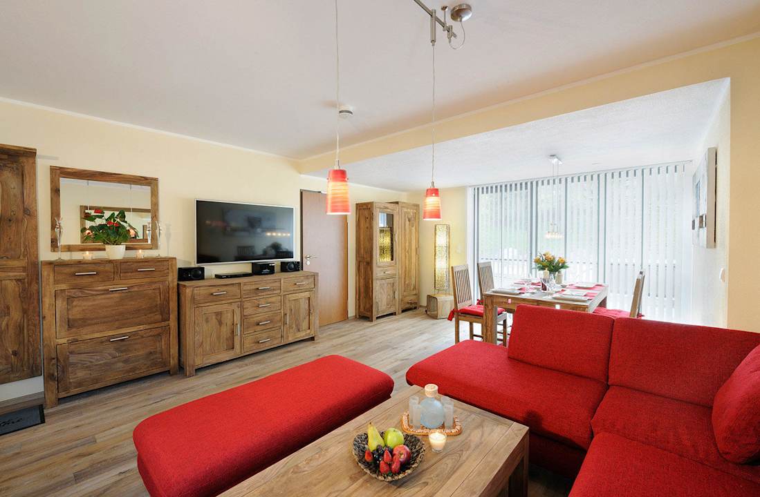 "Der großzügige Wohnbereic..." Apartments Ferienparadies Alpenglühn