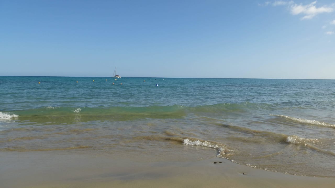 Hotelstrand bei Flut SBH Costa Calma Beach Resort