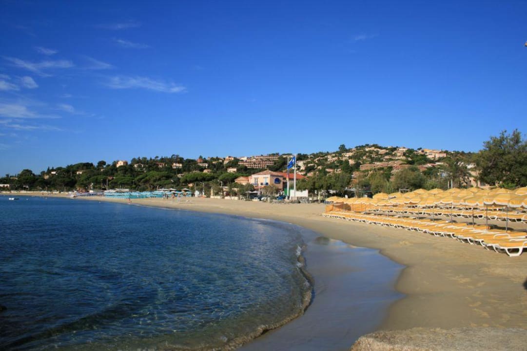 Strand von Saint Clair Hotel Les Flots Bleus