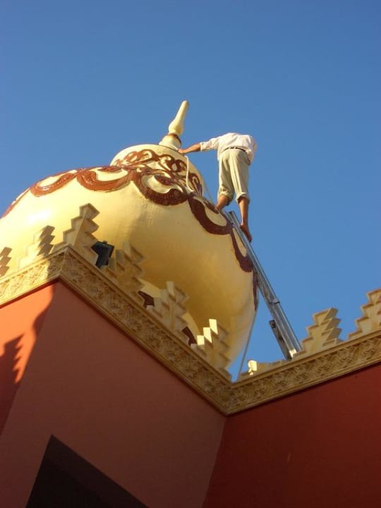 So wird in Ägypten gereinigt  Pickalbatros Alf Leila Wa Leila Resort - Neverland Hurghada