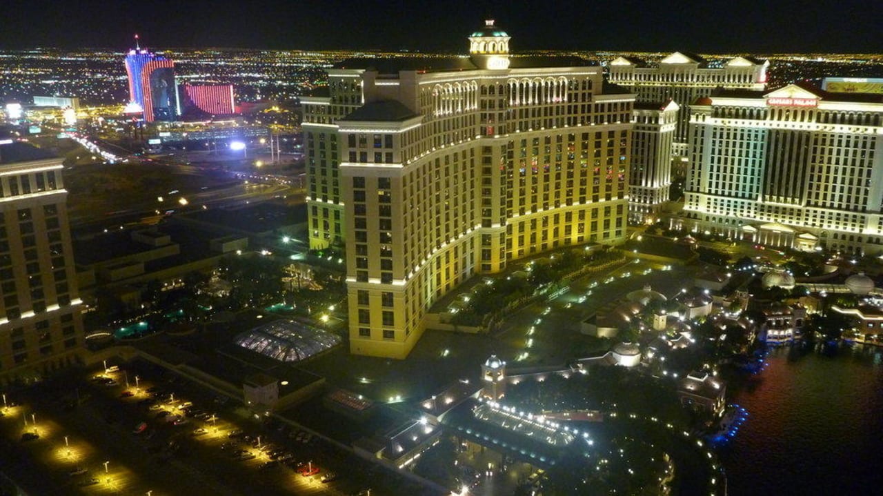 Mega Ausblick von 62. Etage The Cosmopolitan of Las Vegas