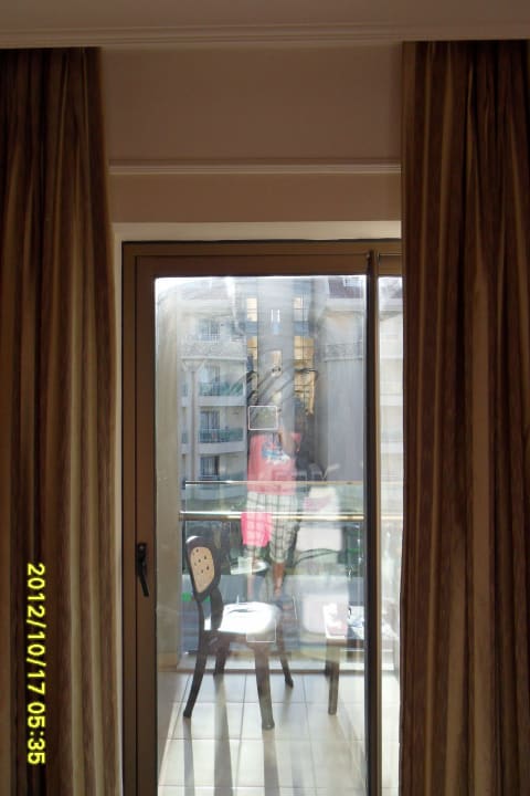 Dreckige Fenster Aydinbey Kings Palace & Spa