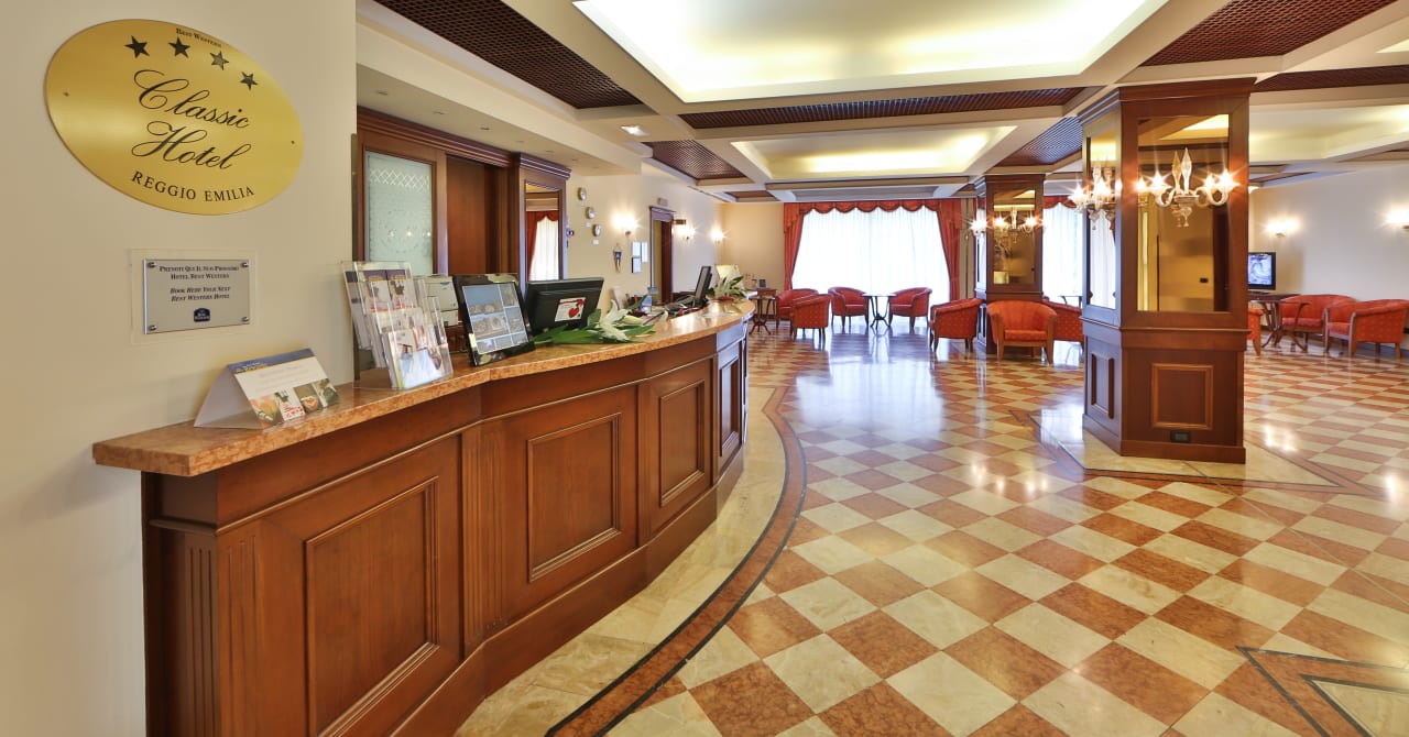 Lobby Best Western Classic Hotel Reggio Emilia