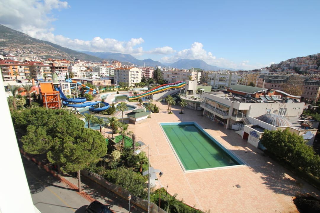 Ausblick aus dem Restaurant Hotel Aslan City Kleopatra