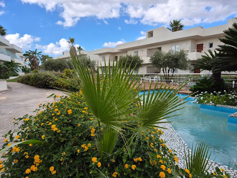 Außenansicht Afandou Bay Resort Suites