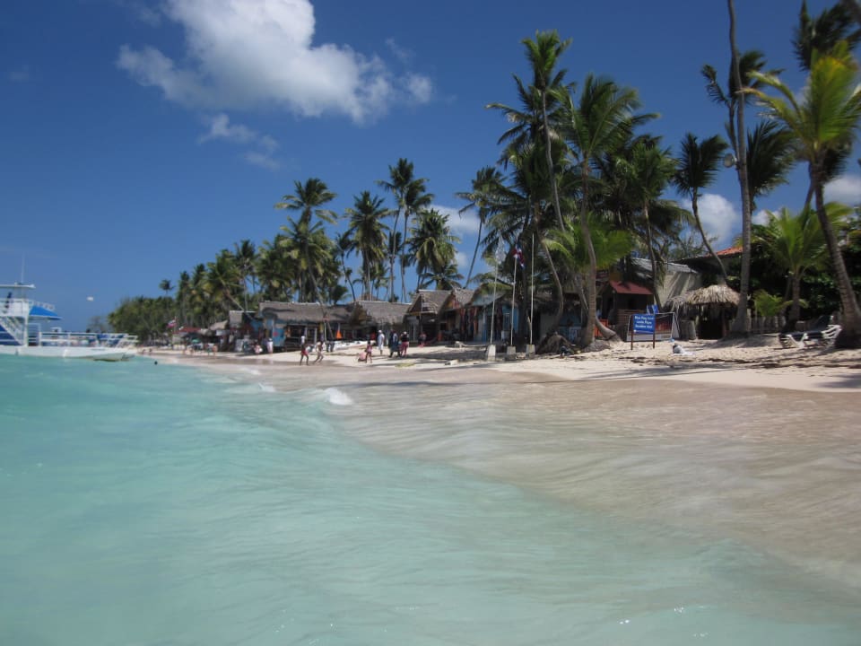 Blick vom Meer zum Strand TRS Turquesa Hotel - Adults only