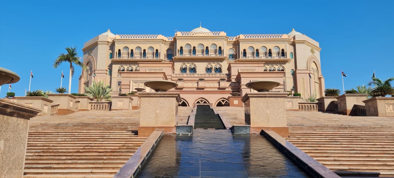Außenansicht Emirates Palace Mandarin Oriental