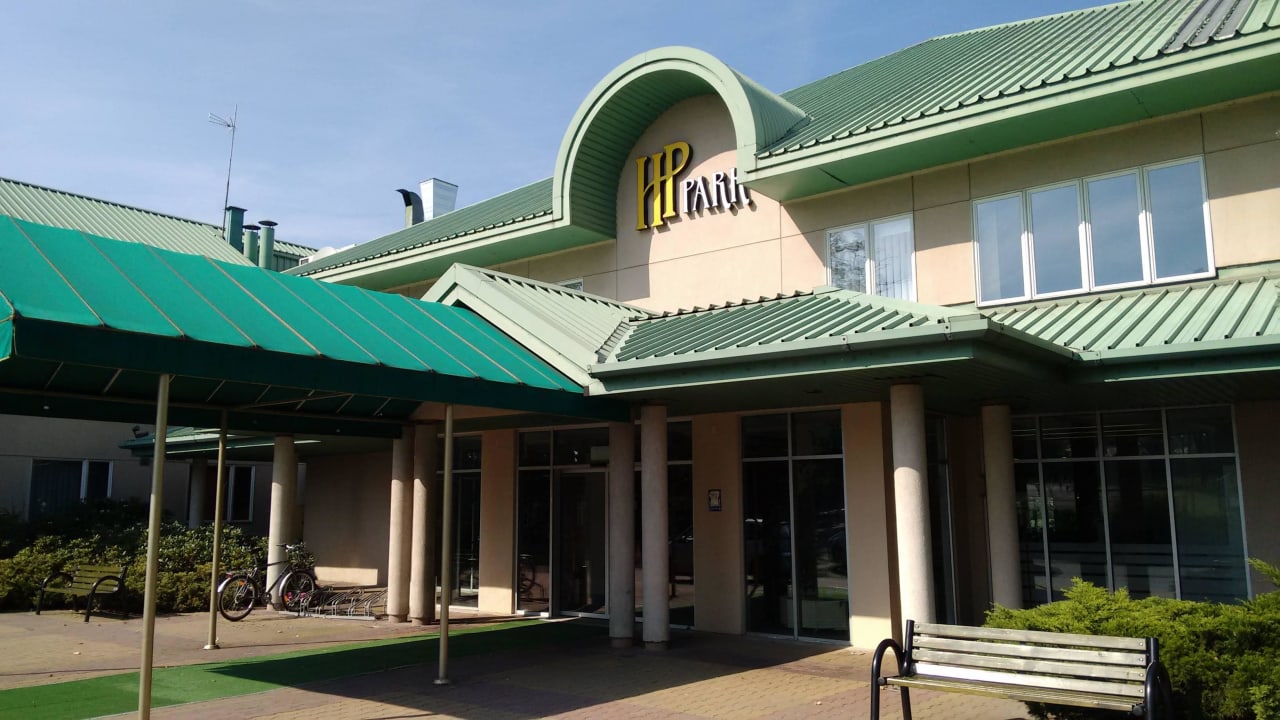 Hoteleingang Hotel HP Park