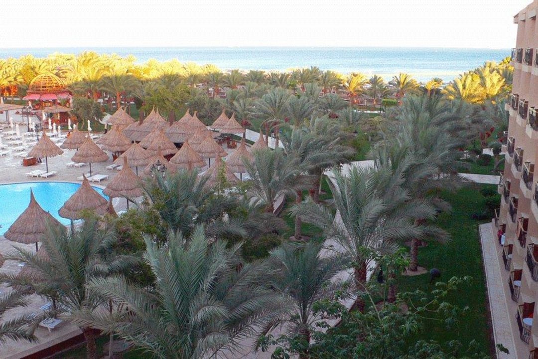 Der Balkon vom Zimmer 570 Siva Grand Beach
