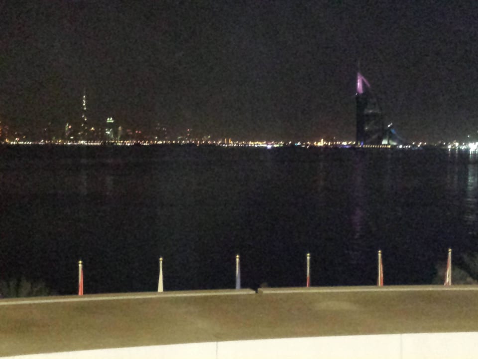 Aussicht vom Balkon Waldorf Astoria Dubai Palm Jumeirah