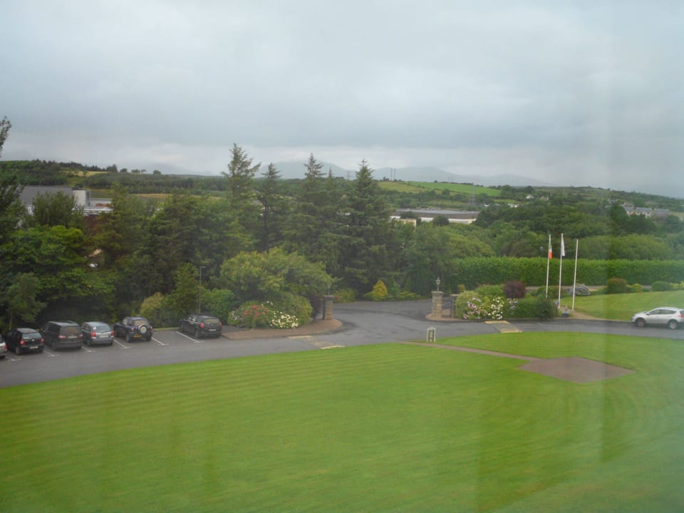 Ausblick aus Zimmer 310 Hotel Knockranny House
