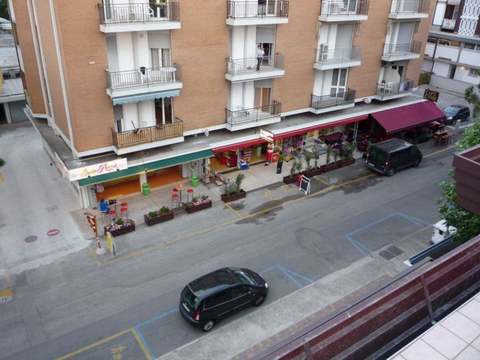 Ausblick von Zimmer 301 Hotel Villa Angelina