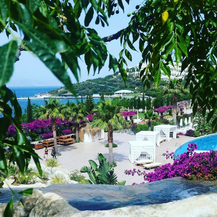 Blick aus den Kabanas Sianji Well-Being Resort