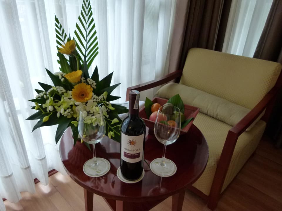 Begrüssung Golden Sand Resort and Spa Hoi An