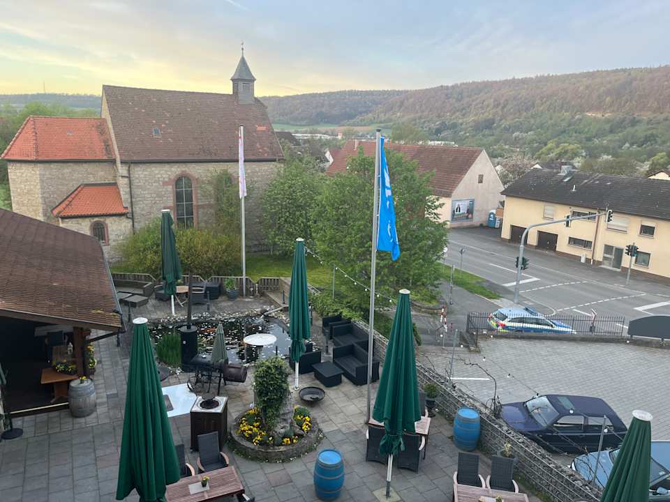 Ausblick Landhotel Edelfinger Hof