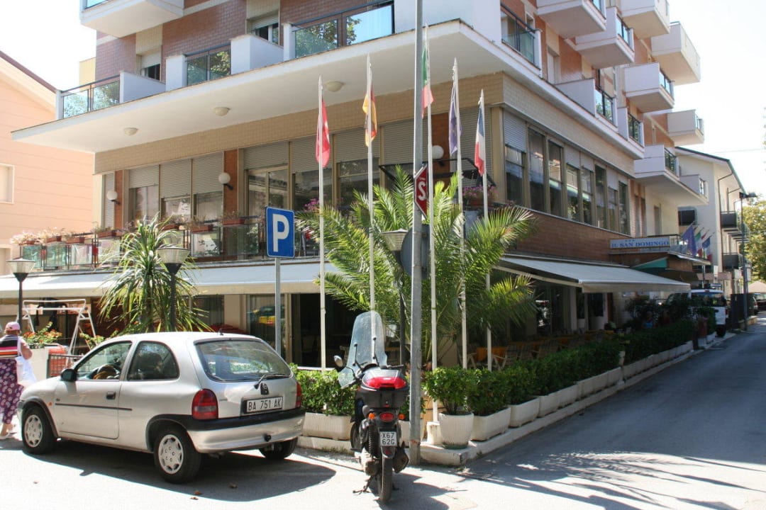 Hotel mit engen Straßen San Domingo