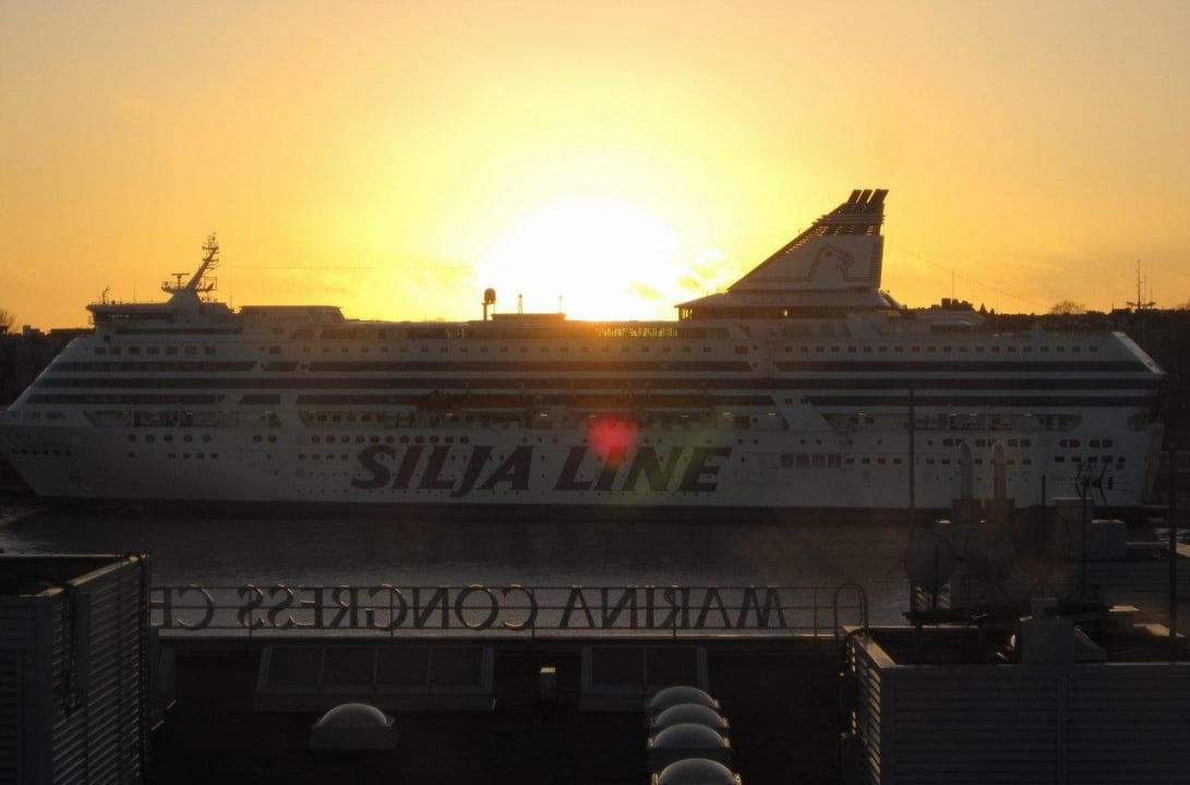 Sunset from Presidential suite #731 Hotel Scandic Grand Marina
