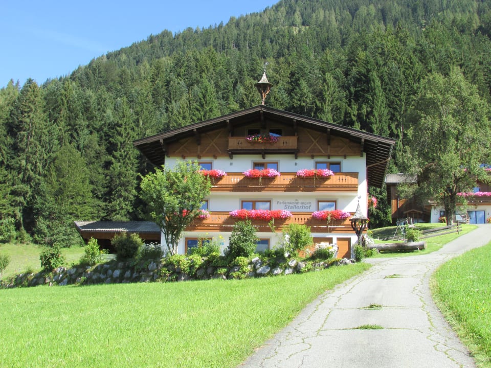 Außenansicht Ferienwohnungen Stallerhof