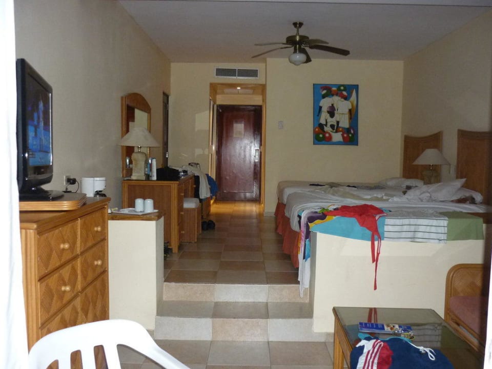 Zimmer vom Balkon fotografiert Punta Cana Princess All Suites Resort & Spa