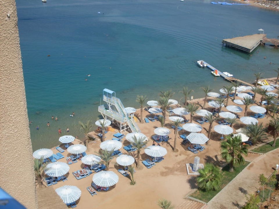 Rechte Strandseite Pickalbatros Aqua Blu Resort - Sharm El Sheikh