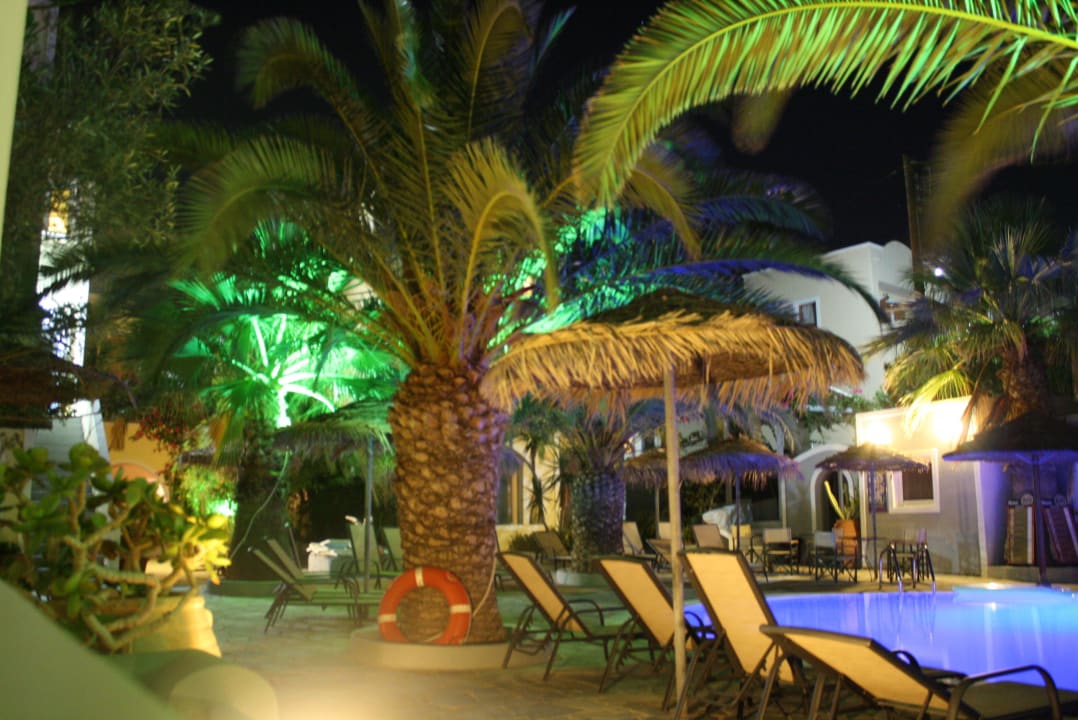 In der Nacht traumhaft Hotel Zephyros