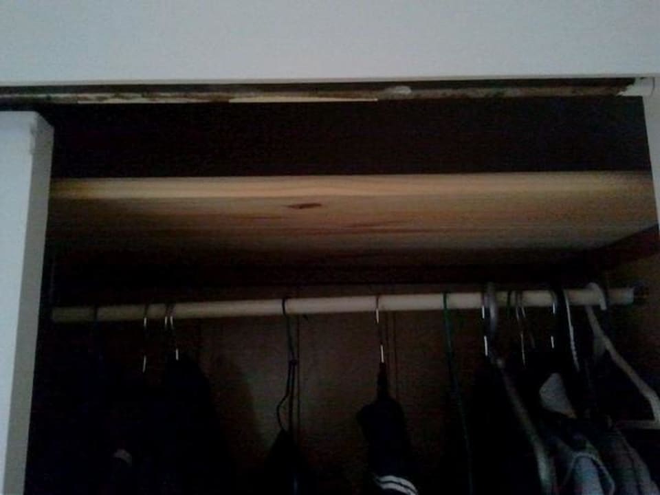 Einbauschränke sind nicht ausgebaut Hotel Cala D'Or Park