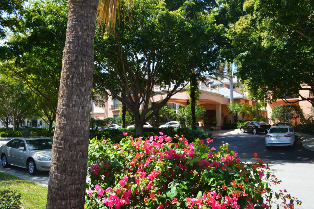Ansicht zur Straßenseite - Empfang Hotel Trianon Old Naples