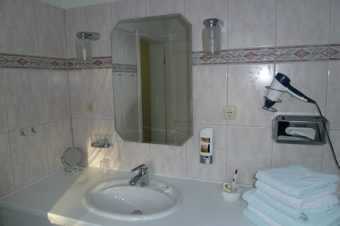Badezimmer Hotel-Pension Waldmühle