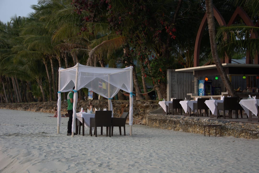 Abendessen mit Pavillon Barali Beach Resort Koh Chang