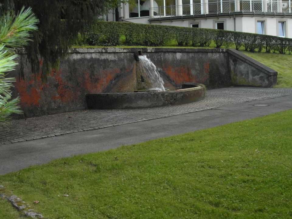 Brunnen am Hotel Grand Hotel Echternach