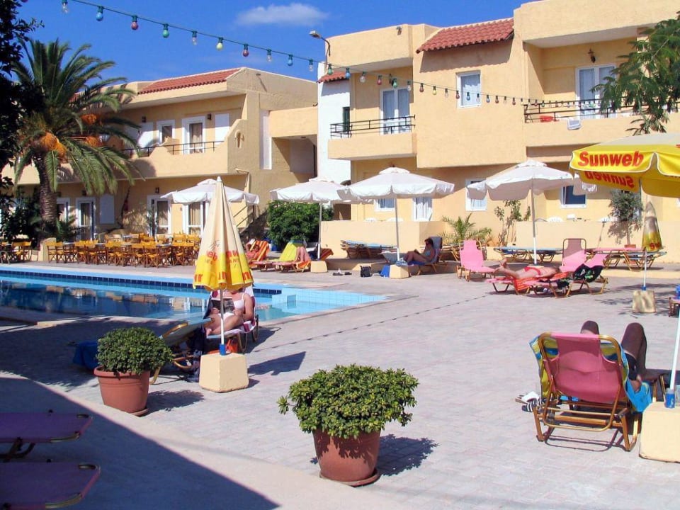 At the pool Hotel Cosman