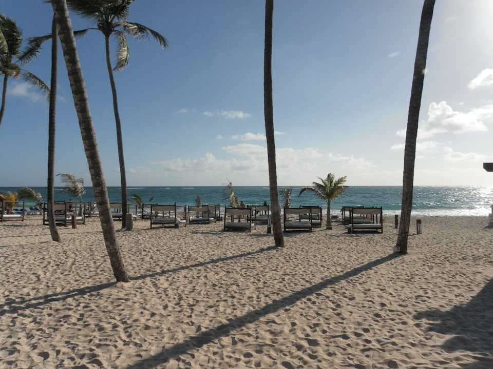 Blick von der Strandlounge Punta Cana Princess All Suites Resort & Spa