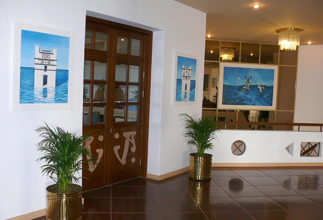 Lobby - Eingang zum Restaurant Lagas Aegean Village