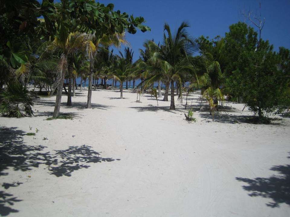 Weitläufiger und schneeweißer Strand Grand Palladium Kantenah Resort & Spa