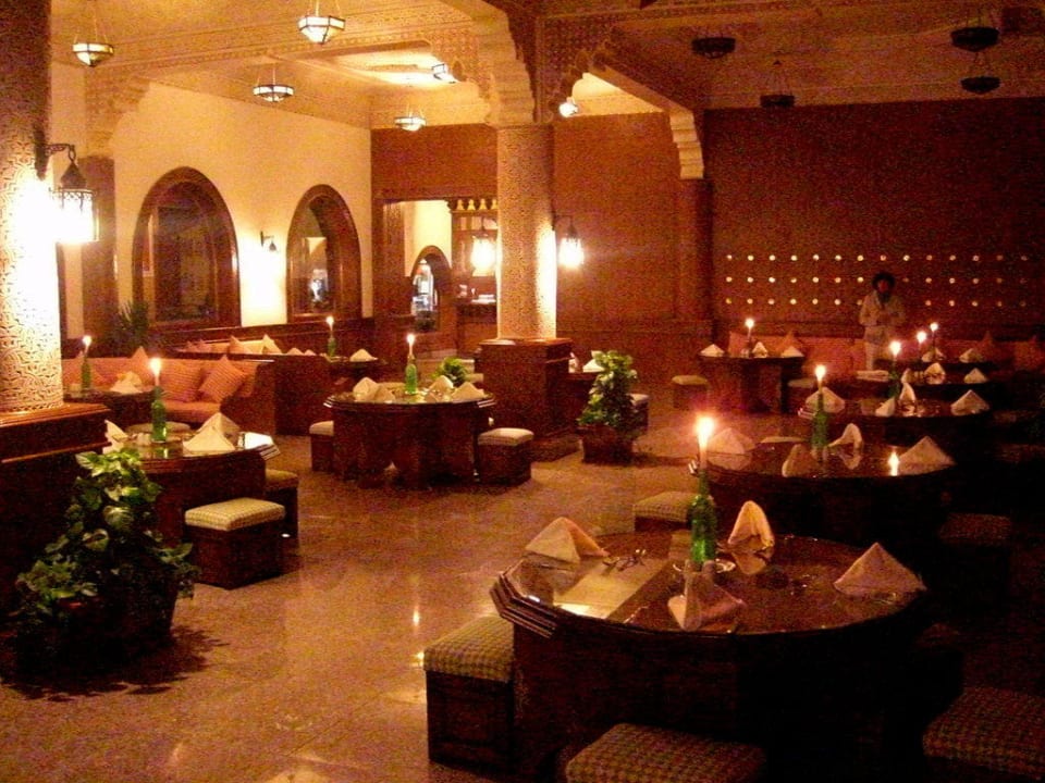 Im marokkanischen Restaurant Pickalbatros Alf Leila Wa Leila Resort - Neverland Hurghada