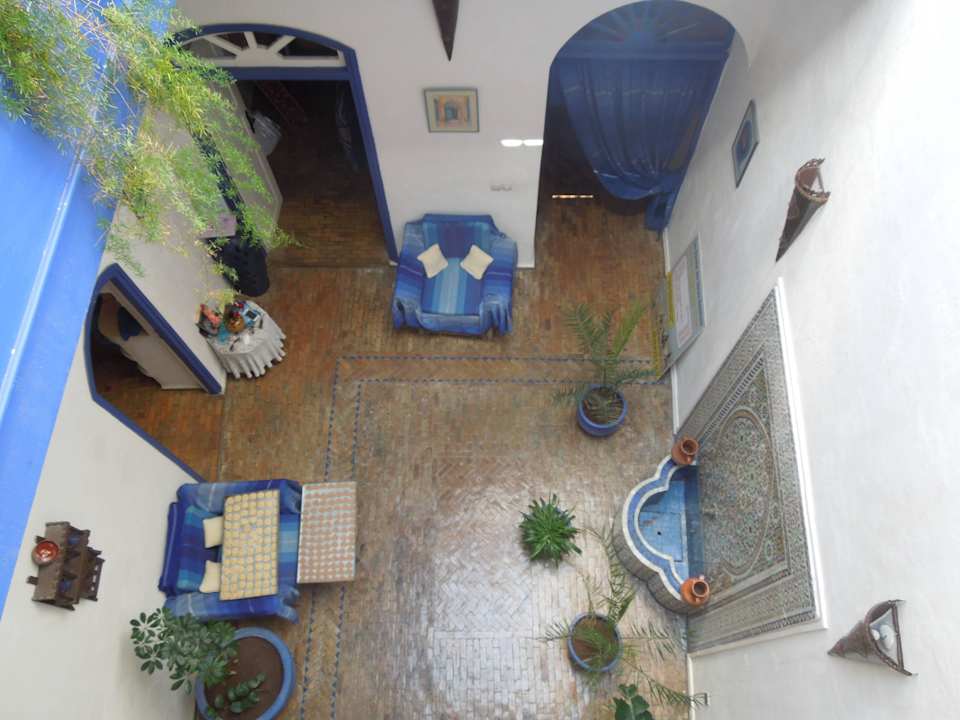 Innenhof des Riads Hotel Riad l'Ayel d'Essaouira