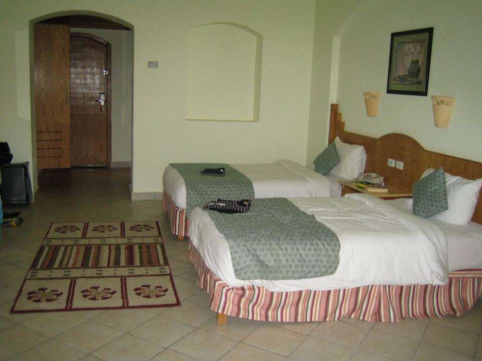 Unser schönes gemütliches Zimmer Swisstouch Oriental Resort Marsa Alam