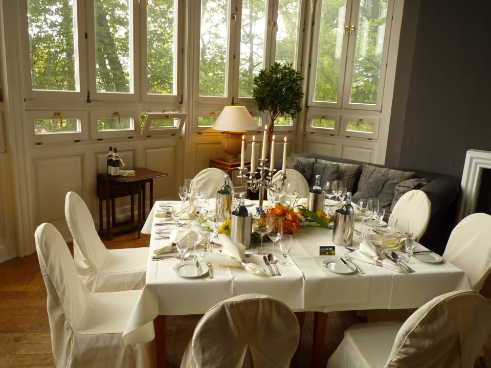 Gedeckter Tisch Schlosshotel Basthorst