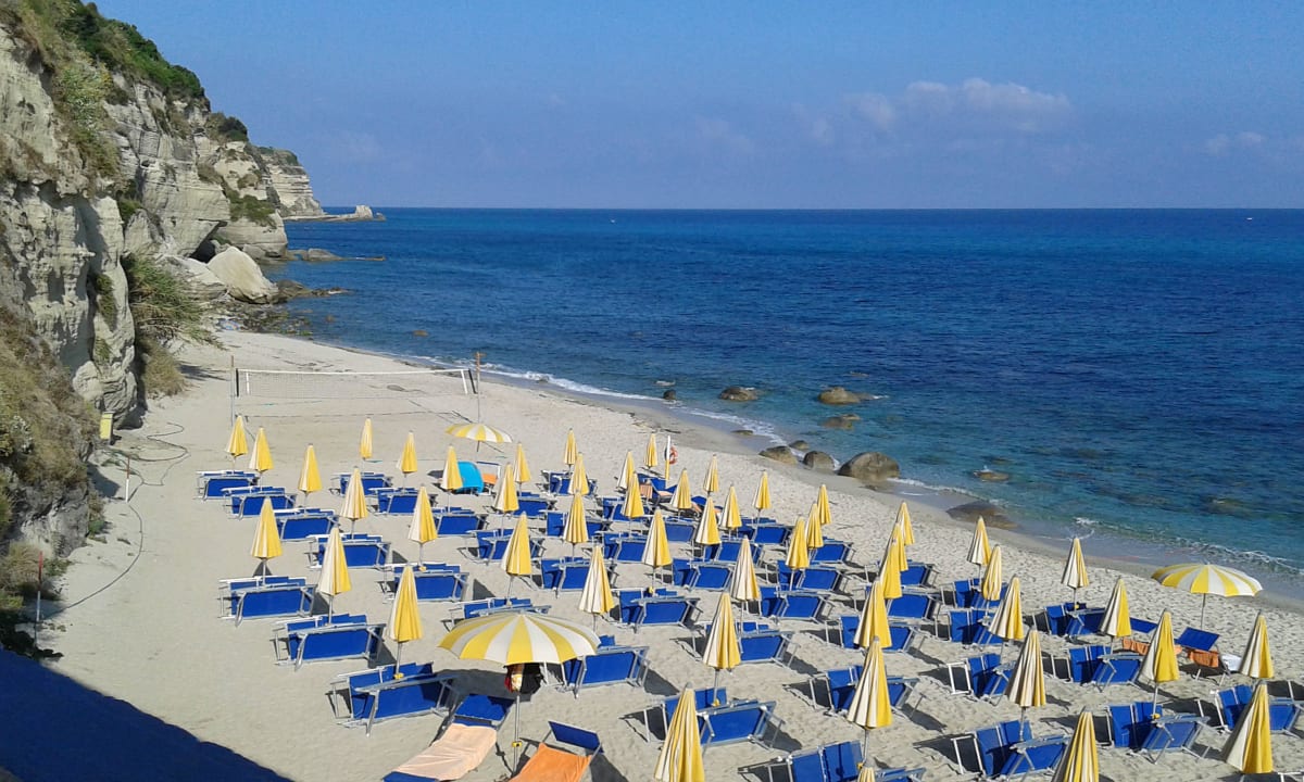 Schöner Strand  Aldiana Club Rocca Nettuno Calabria
