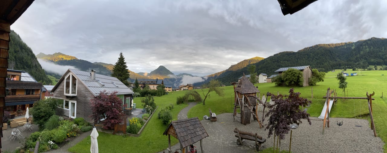 Ausblick Alpen Hotel Post