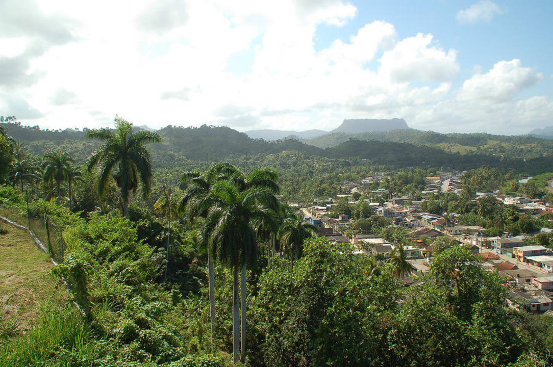 Sicht vom Zimmer Hotel El Castillo