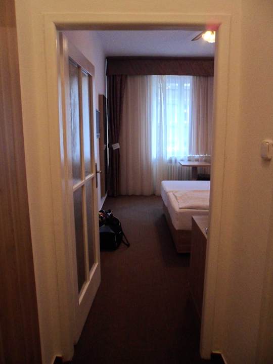 Blick von der Tür aus Hotel Denisa