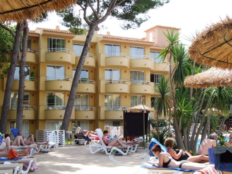 Block 5 vom Pool aus gesehen Prinsotel La Pineda