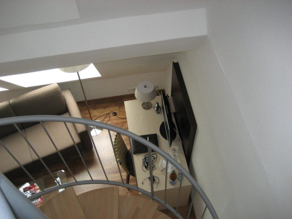 Untere Etage Appartment von oben Hotel im Kornspeicher
