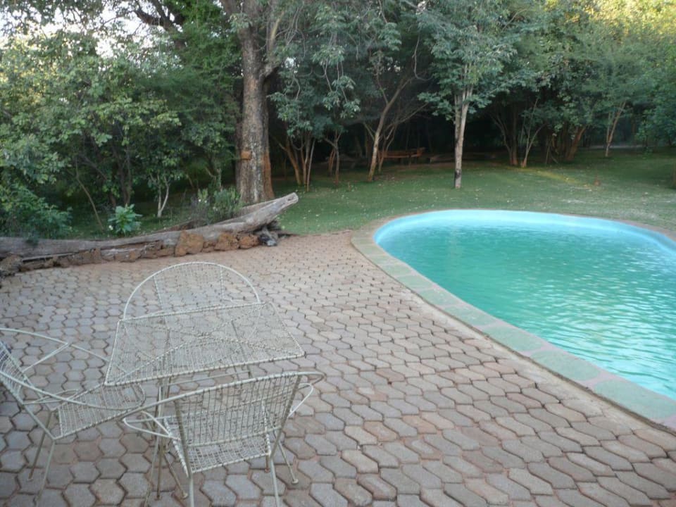 Gartenmöbel am Pool  Shamvura Camp